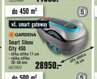 GARDENA Smart Sileno City 450