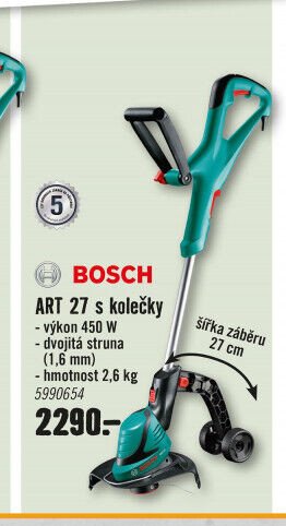 BOSCH ART 27 s kolečky