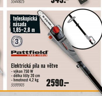 Pattfield Elektrická pila na větve