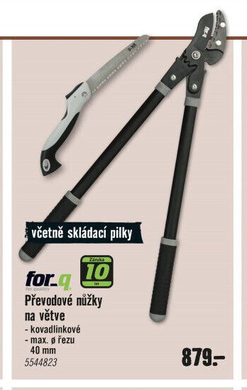 for_q Převodové nůžky na větve