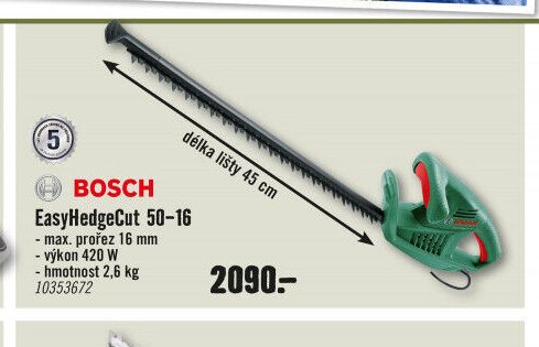 BOSCH EasyHedgeCut 50-16