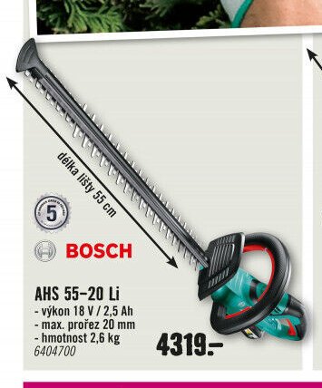 BOSCH AHS 55-20 Li
