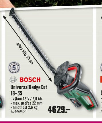 BOSCH UniversalHedgeCut 18-55