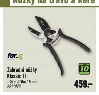 for.q Zahradní nůžky Klassic II