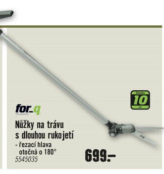 for.q Nůžky na trávu s dlouhou rukojetí