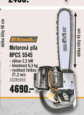 Riwall Motorová pila RPCS 5545