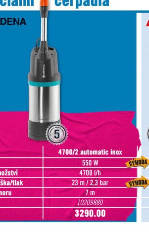 4700/2 automatic inox