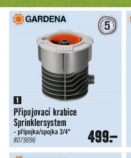 Připojovací krabice Sprinklersystem