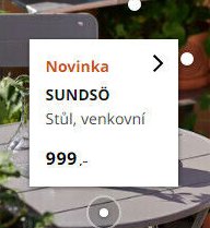 SUNDSÖ Stůl, venkovní