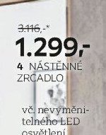 4 NÁSTĚNNÉ ZRCADLO