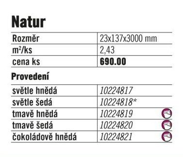 Natur prkna