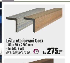 Lišta ukončovací Coex