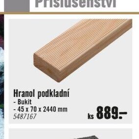 Hranol podkladní Bukit