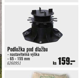 Podložka pod dlažbu
