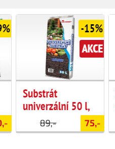 Substrát univerzální 50 l