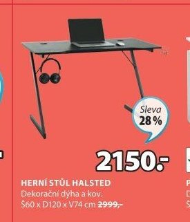 HERNÍ STŮL HALSTED