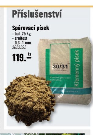 Spárovací písek