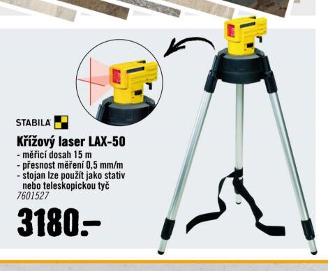 Křížový laser LAX-50