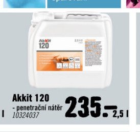 Akkit 120 - penetrační nátěr