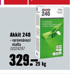 Akkit 240 - vyrovnávací malta