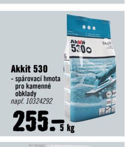 Akkit 530 - spárovací hmota pro kamenné obklady
