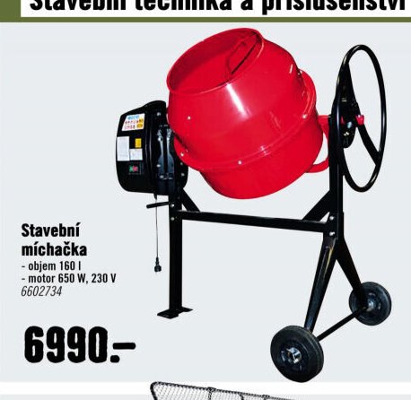 Stavební míchačka