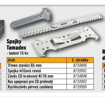 Spojky Tamadex