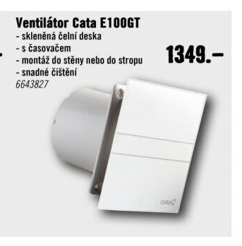 Ventilátor Cata E100GT