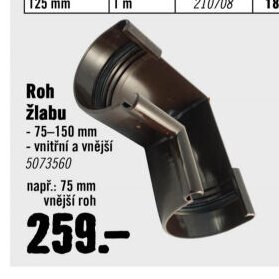 Roh žlabu