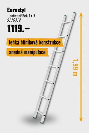 Eurostyl - počet příček 1x 7