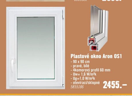 Plastové okno Aron OS1