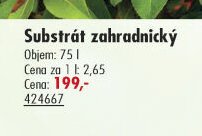 Substrát zahradnický