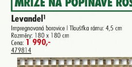Mříže na popínavé rostliny Levandel