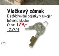 Vložkový zámek