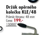 Držák opěrného kolečka KLE/48