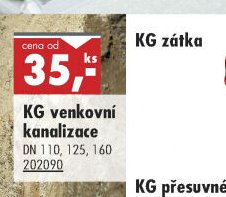 KG zátka