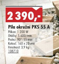 Pila okružní PKS 55 A