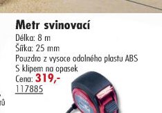 Metr svinovací