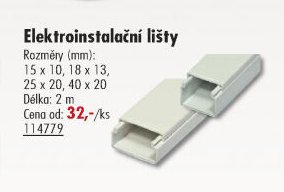 Elektroinstalační lišty