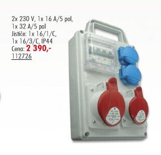 Zásuvková rozvodnice 112726