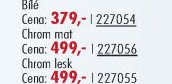Tlačítko ovládací Komfort Chrom mat