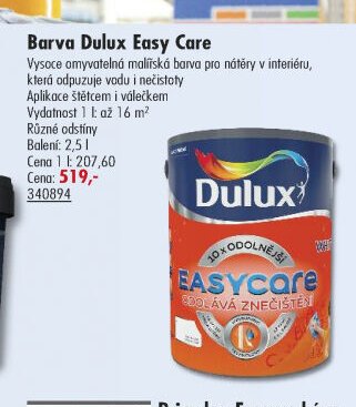 Barva Dulux Easy Care