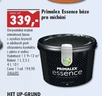 Primalex Essence báze pro míchání