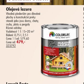 Olejová lazura
