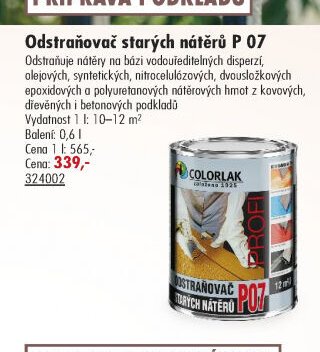 Odstraňovač starých nátěrů P 07