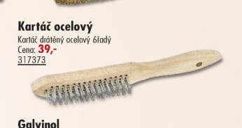 Kartáč ocelový