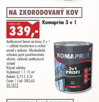 Komaprim 3 v 1
