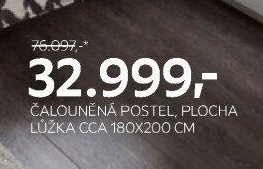 Čalouněná postel