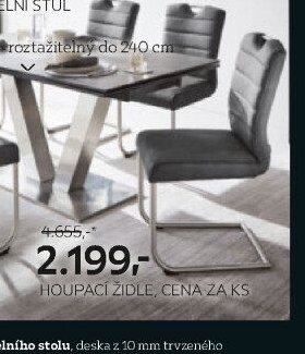 houpací židle