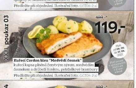 Kuřecí Cordon bleu 
